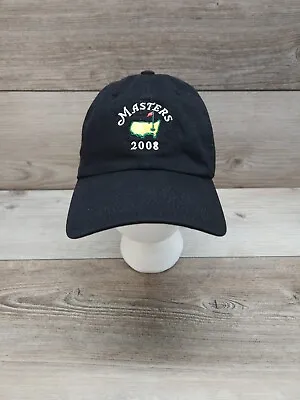 Masters: Augusta National Golf Adjustable Black Hat (American Needle 2008)  • $19.99