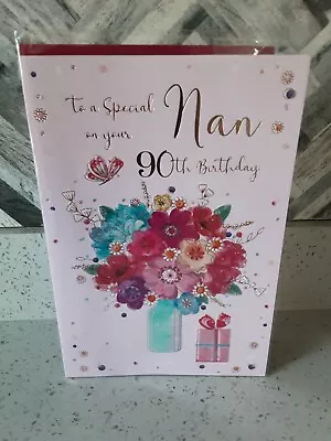 Nan 90th Birthday Card By ICG • £2.50