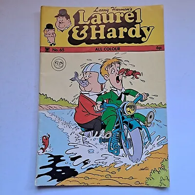 Laurel And Hardy Comic - No.65 - 1972 - Larry Harmon • £7.99