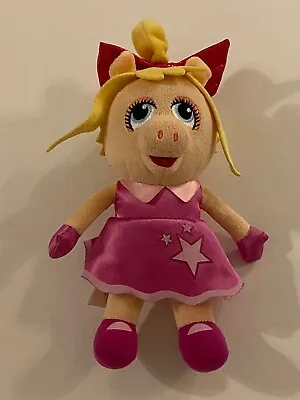 Disney Junior Just Play Baby Miss Piggy Plush Muppet Babies 8” Stuffed Doll Toy • $9.95