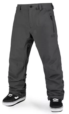 Volcom Guide Gore-Tex 3L Ski/Snowboard Pants Large Dark Grey Great Condition • $379.99