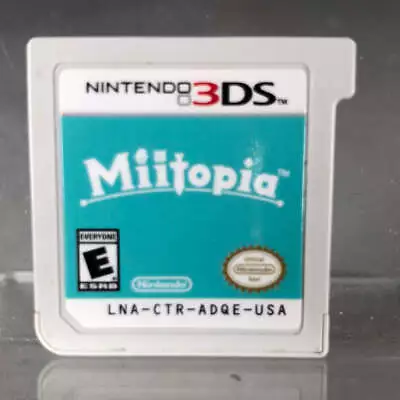 Miitopia (Nintendo 3DS 2017) Cartridge Only • $28.99