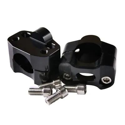 For ATV 7/8  To 1 1/8  Dirt Pit Bike Bar Mount Adaptor HandleBar Clamps Risers • $24.16