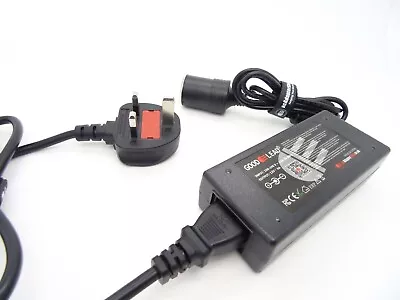 240V Mains AC To 12V DC Voltage Converter Power Adapter 6A 72W For CoolBox NEW • £15.99