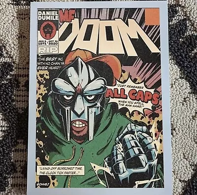 MF Doom Vintage Poster • $11.99