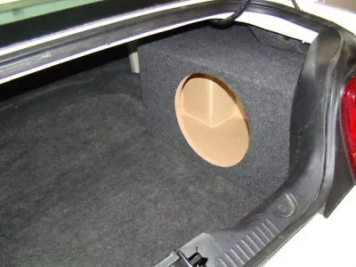 2005-2014 MUSTANG SUB BOX Subwoofer Enclosure CORNER MOUNT • $174.99