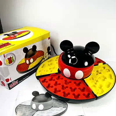 Disney Mickey Mouse Gummy Treat Maker 4 Mold Silicone Trays Chocolate Resin • $22.19