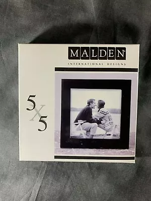 Malden Design 5 X 5 Wood Black Picture Frame Office Desk Photo Single Desk Lady • $12.99