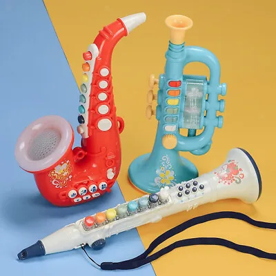 £19.85 • Buy Trumpet/Saxophone/Clarinet Child Simulation Instrument Toys Educational Toy