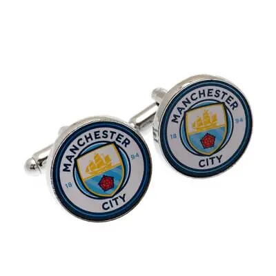 Manchester City FC Cufflinks (football Club Souvenirs Memorabilia) • £17.39