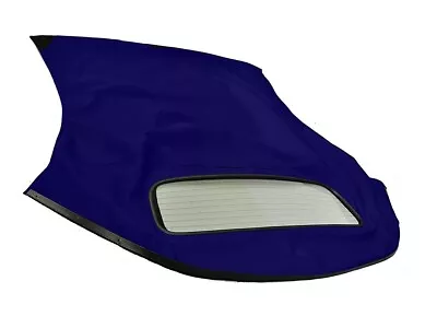 VW Cabrio 2001-02 Convertible Top W/ Heated Glass Window Blue Haartz Canvas • $516.06