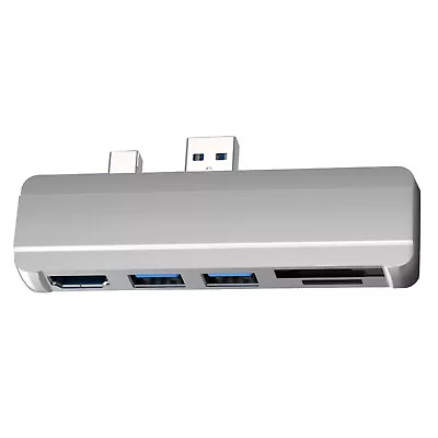 5V USB 3.0 Micro SD SDHC Hub DP To HDMI Converter Adapter For Surface Pro 4/5/6 • $19.61
