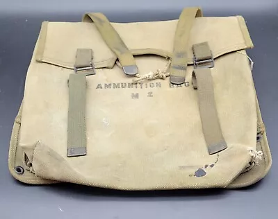 WW2 US Ammunition Bag M 2 Khaki  • $19