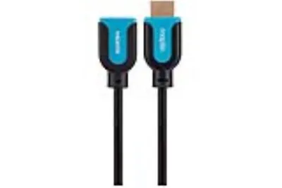 Maplin HDMI Male To HDMI Female 4K Ultra HD Extension Cable - Black 1.5m :: MAV • £30.35