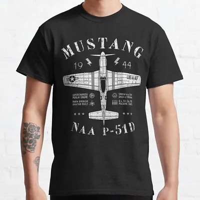 NEW BEST TO BUY P-51 Mustang Classic Pilot Aircraft Great Gift Idea T-Shirt • $22.08