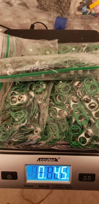 $0.99 • Buy Craft Crafts Bottle Tab Caps Starbucks Green Pop Tops Can Pop Tops Monster