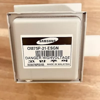 Genuine Samsung OEM Microwave Magnetron OM75P-21-ESGN • $49.96