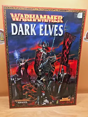 WFB Warhammer Dark Elves Army Rule Book 7th Edition Games Workshop GW • £30