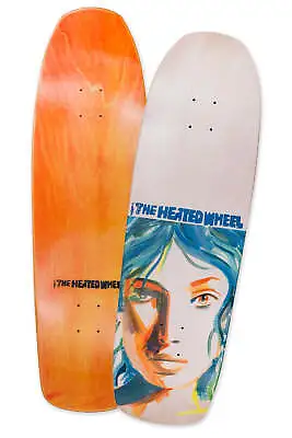 The Heated Wheel Neil Blender Art Jacklyn 9.5 Shaped Skateboard Deck • $75