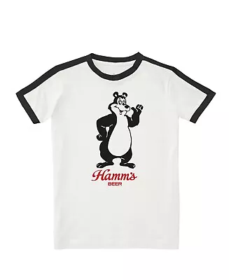 Hamm's Beer Vintage Retro Ringer Cotton T-Shirt   • $17.90