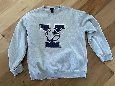 H&M Light Gray L/S YALE UNIVERSITY SWEATSHIRT MEN'S LARGE WOMEN'S XL • $24.99