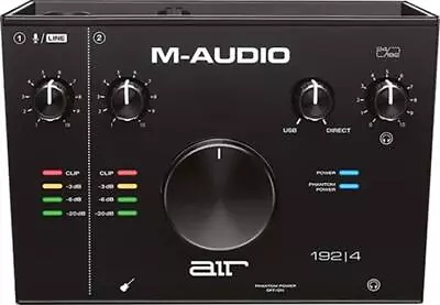 M-Audio AIR 192 4 2-In/2-Out 24/192 USB Audio Interface • £144.99