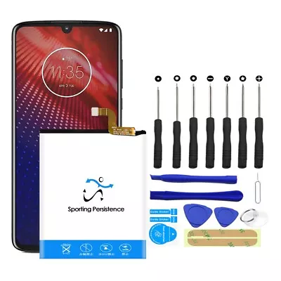 Long Lifespan 3700mAh Replaceable Battery Repair Tool F Motorola Moto Z4 XT1980 • $30.41