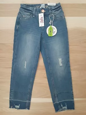 Justice Girlfriend Repreve Slim Distressed Jeans Size 7. New With Tags. • $10.99