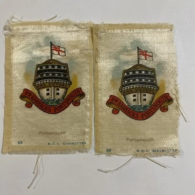 £32.77 • Buy HMS Victory Royal Navy Portsmouth 104 Guns Ship Tobacco Silk #69 BDV Cigarettes