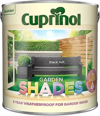 Cuprinol Garden Shades Paint Furniture Shed Fence All Colours 2.5L - 5L Or Brush • £22.99