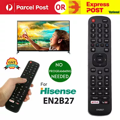 EN2B27 ORIGINAL OEM Control EN-2B27 RC3394402/01 3139 238 For HISENSE TV Remote • $6.74