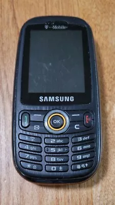 WORKING! Samsung Column / Linx SGH-T369 - Black ( T-Mobile ) Slider Phone • $24.99