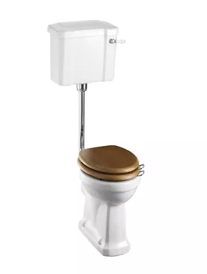 £380 • Buy Burlington Low Level Slimline Lever Toilet, P2, C3 & T31 CHR
