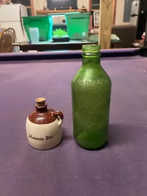 Vintage 1960s MOUNTAIN DEW Bottle HILLBILLY 10 Floz • $10