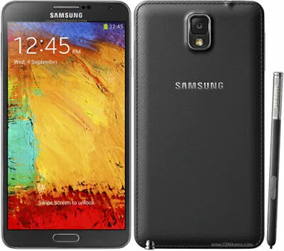 Samsung Galaxy Note 3 III SM-N9005 - 32GB - Jet Black (Unlocked) Smartphone • £39.99