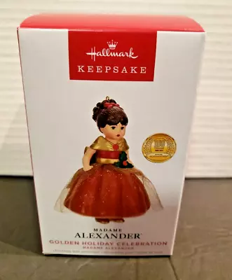 Madame Alexander Ornament Golden Holiday Series 2023 Hallmark Keepsake Christmas • $18.72