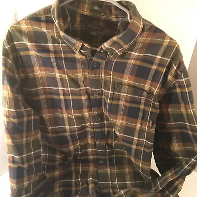 Eddie Bauer Mens Flannel Shirt Xl • $14.99