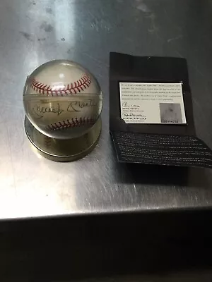 Mickey Mantle Autographed Baseball UDA Upper Deck • $1029.10