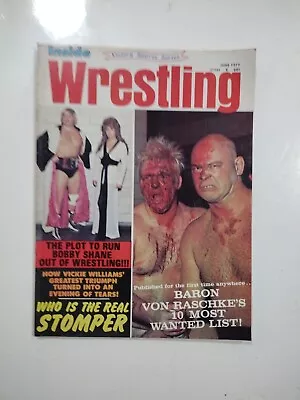 Vintage June 1972 Inside Wrestling Magazine • $20