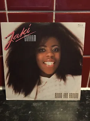 Jaki Graham ‎– Round And Around Vinyl 7  Single UK JAKI 4 1985 • £0.99