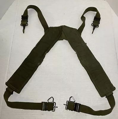 Original Early Vietnam War Era U.S. Army M1956 Field Pack Combat Suspenders • $29.99