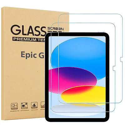 2 Pack Tempered Screen Protector For Apple IPad 9.7/10.2/10.5/10.9/11/12.9  INCH • $16.49