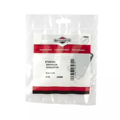 Briggs & Stratton - 272538S - Diaphragm For 3-5 HP Horizontal Engines • $14.76