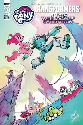 Transformers And My Little Pony The Magic Of Cybertron Poster Comic Book Issue 3 • $15