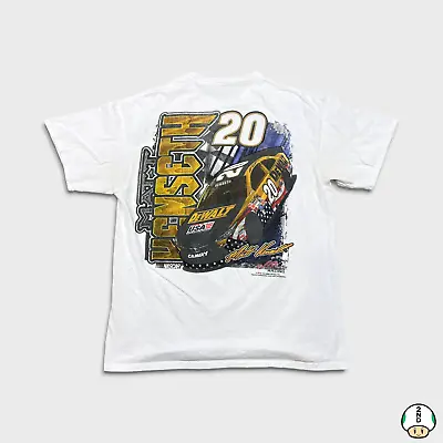 Vintage 2016 Joe Gibbs Racing Matt Kenseth NASCAR Tee - Mens Large White • $15.29