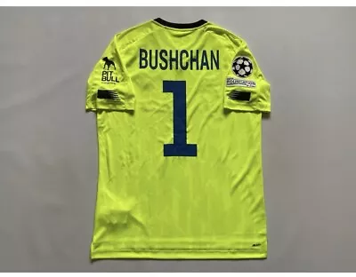 Dynamo Kyiv Ukraine Gk Match Worn Vs Barcelona Football Shirt # 1 Bushchan • $450