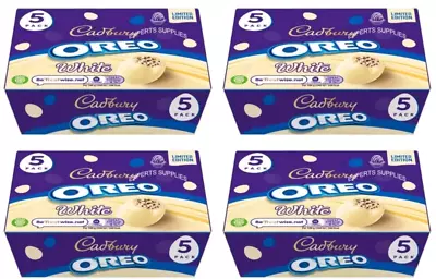 4x Cadbury Oreo White Chocolate Easter Egg 155g 5packs • £17.99