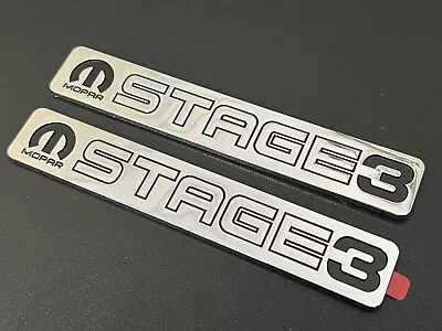 (1) Mopar Stage 3 Emblem Badge Nameplate • $59.99