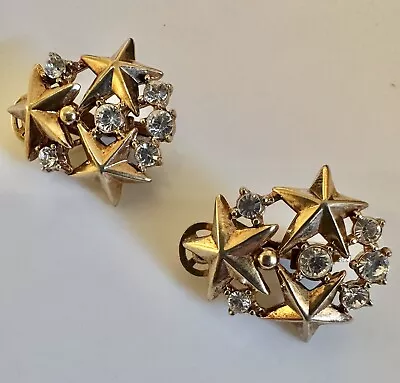 Vintage Crown Trifari Earrings • $8.08