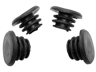 Rubber Bike Handlebar End Plugs / Grip Caps / Bicycle Bar End 4 Pack • $8.44